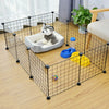 10 Panel Foldable Pet Play Pen Puppy Dog Animal Cage Run Fence Exercise Playpen