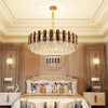3/4/5-Layer Luxury Crystal Chandelier Ceiling Light Pendant Lamp Living Room Hal