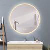 Illuminated Bathroom Mirror with 3 LED lights, Dimmable, Anti-fog Vanity Mirror