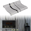 New 3D Stripe Curve Wall Paper Non-Woven Wallpaper Roll Bedroom Background Decor