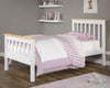 Kids Bunk Beds Mid Sleeper Pine Wooden 3FT Single Cabin Bed Frame Slide & Ladder