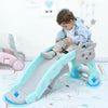 Indoor Baby Kid Play Slide Trojan Set 2-In-1 Climbing and Rocking Horse Playset