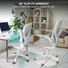 Home Office Desk Chair Computer Ergonomic Flip-up Armrest Adjustable Swivel