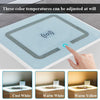 2 Drawers White Bedside Tables Cabinets Wireless Charging LED Lights Bedroom