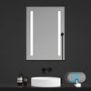 LED Bathroom Mirror Lights Illuminated with Demister Pad Single Touch Modern