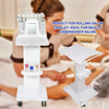 Beauty Salon Machine Stand Rolling Cart Beauty SPA Trolley Holder ABS Aluminum