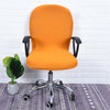 Swivel Computer Chair Cover Stretch Home Office Chair Protector Seat Cover Decor