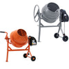 Electric Cement Concrete Mixer RocwooD 63L/120L/140L Litre Drum Mortar Plaster