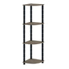 Corner Shelf Stand 3/4/5 Tier Organizer Rack Bathroom Storage Shelves Display