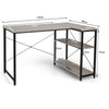 Corner Computer Desk Reversible L-shaped Writing Desk Workstation Gaming Table