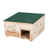 Simply Wood Eco Hedgehog House Hibernation Nesting Shelter Box Detachable 2 Room
