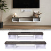 Wooden Wall Mounted Floating TV Unit Cabinet Stand With Storage TV Entertainment