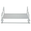 Heavy Duty Wall Mounted Clothes Rail Hanging Rack Garment Wardrobe Display Shelf