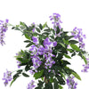 Large Artificial Wisteria Purple Blossom Tree with Pot Fake Plant Home Office UK