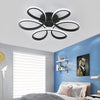 LED Ceiling Light Modern Chandelier Lamp Black Frame Living Room Bedroom Pendant