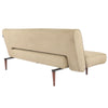 Upholstered 3 Seater Small Sofa Bed Settee Couch Recliner Sofabed Sleeper Beds