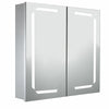 Wall LED Bathroom Mirror Cabinets with Shaver Socket Bluetooth Storage Cupboard