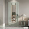 Large Over Door Mirror Bedroom Full Length Floor Mirror Bathroom Glass 118x28cm