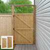 152/183cm Height Pine Wood Garden Gate Wooden Gate Pedestrian Gate