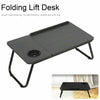 Foldable Laptop Table Portable Adjustable LapTray Desk Notebook Sofa Bed Stand