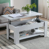 Coffee Table With Storage Lift Top Up Drawer Shelf Wooden Living Room Furniture