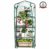 4 Tier Mini Greenhouse Walk In Grow Bag Green House PVC Cover Plastic Garden