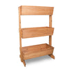 Rustic Vertical Raised Garden Bed 3 Tiered Planter Stand Legs Support Grow Box