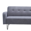Modern 3 Seater Sofa Bed Button Back Couch Settee Sofabed Settee Couch Recliner