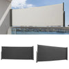Retractable Side Awning Privacy Screen Garden Terrace Sunshade Wind Screening UK