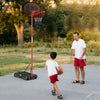 Freestanding Basketball Hoop and Stand Adjustable Basketball System with Wheels