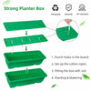 Large 5-Tier Vertical Garden Raised Bed Hunter Green Flower Planter Boxes Moving