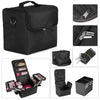 Large Beauty Make Up Nail Tech Cosmetic Box Artist Vanity Case Storage Bag UK