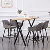 1/2/4X Bar Stools Breakfast Velvet Padded Bar Chairs Seat Kitchen Pub Stool UK