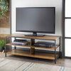 Modern TV Stand Unit Media Storage Space with Shelves TV Stand TV Unit