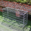 Galvanised Steel Gabion Basket Cage Mesh Wire Stone Basket Outdoo Wall Retaining