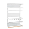 Refrigerator Side Shelf Fridge Hanging Rack Seasoning Organizer & 2 Towel Holder