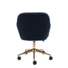 Home Office Study Desk Chair 360° Swivel Height Adjustable Computer Chair Blue