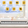 88 Keys Electronic Piano Portable Electronic Keyboard with Interface Device