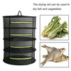 4 Layer Hanging Drying Net Herb Plant Flower Vegetable Fish Dryer Rack Mesh Nets