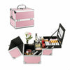 Cosmetic Large Bag Vanity Beauty Make-Up Box Hairdressing Travel Trolley Case