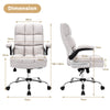 Executive Office Chair Ergonomic High Back Swivel Rolling Computer Desk Chairs