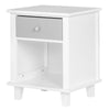 Bedside Table Nightstand w/ Drawer Storage Cabinet Bedroom Furniture Living Room