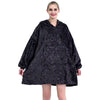 Hoodie Blanket Reversible Oversized Ultra Plush Sherpa Giant Hooded Sweatshirt