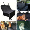 Pet Car Back Seat Waterproof Cover Rear Hammock Protector Mat + 2 PCS Safe Belt
