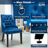 Kitchen Button-Tufted Dining Chair Upholstered Side Chair Modern Accent Chair