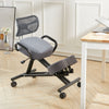 Ergonomic Office Chair Kneeling Stool Back Support Adjustable Orthopaedic Seat