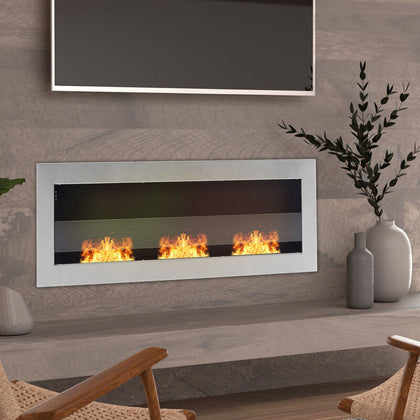 Wall/Inset Bio wall Fireplace Professional Bio Ethanol Fireplace Biofire Fire UK