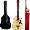 CLASSIC ACOUSTIC GUITAR 6 STRING PACK BOYS GIRLS MUSIC GUITAR 4/4 SIZE 38"