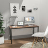 140cm Computer Desk Writing Corner PC Desktop Table Laptop Home Office