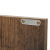 Retro TV Unit Stand TV Cabinet Industrial Style Metal Feet w/ 2 Storage Cube MDF